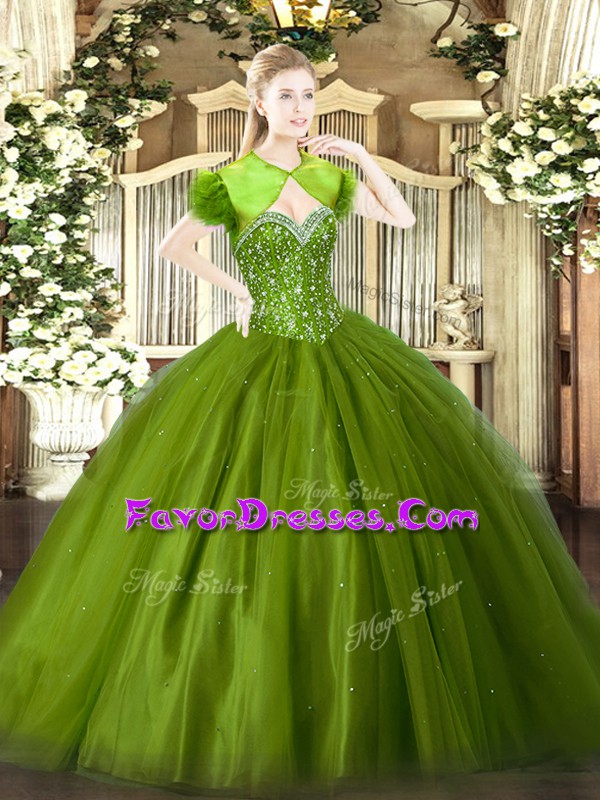 Beauteous Sleeveless Lace Up Floor Length Beading Quinceanera Dresses