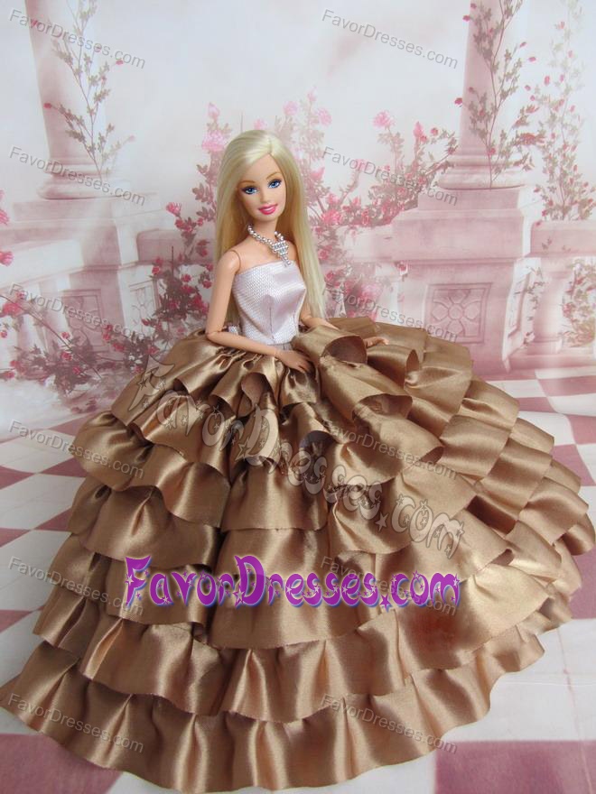 doll ball gown