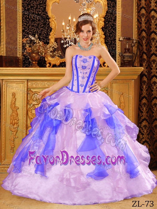 Most Popular Multi-color Sweetheart Long Dress for Quinceaneras