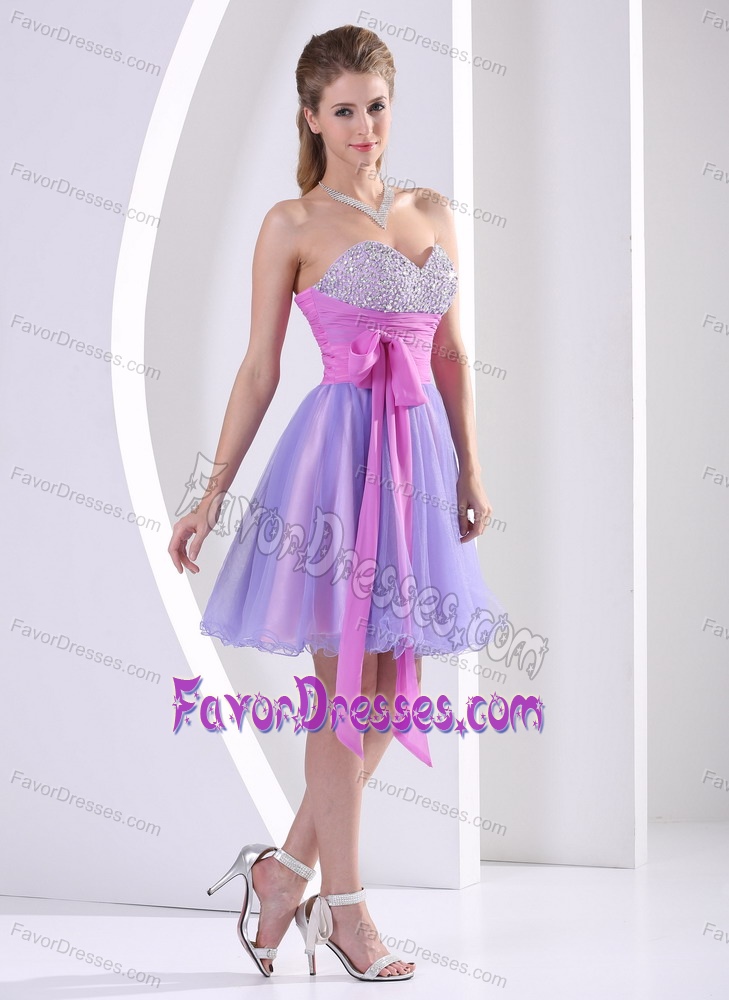 Beaded Sweetheart Lavender and Lilac Best Seller Prom Dresses for Women