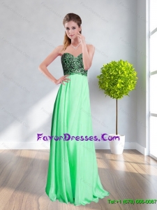 2015 Free and Easy Sweetheart Floor Length Plus Size Prom Dress with Appliques