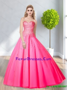 2015 Perfect Sweetheart Ball Gown Perfect Prom Dresses with Sequins