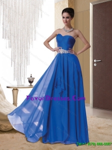 Pretty 2015 Sweetheart Beading Mother Dress in Royal Blue