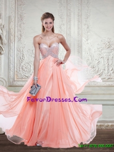 The Stylish Sweetheart Beading and Ruching Bridesmaid Dress for 2015