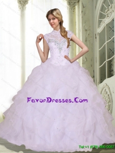 Unique Sweetheart 2015 Quinceanera Dresses with Beading and Ruffles