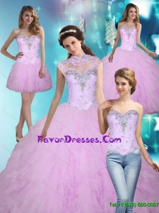 Western 2015 Beading and Ruffles Ball Gown Quinceanera Dresses