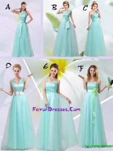 2015 Summer New Style Bridesmaid Dresses Chiffon Hand Made Flowers with Empire