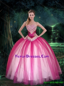 Gorgeous Sweetheart Quinceanera Dresses with Sequins and Beading