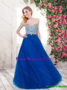 New Style Sweetheart Lace Up Prom Dresses with Beading