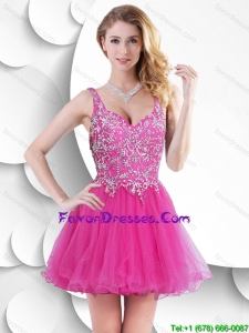 Luxurious A Line Straps Prom Dresses with Beading