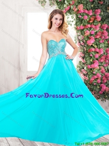 Popular Sweetheart Prom Dresses with Sequins and Beading for 2016