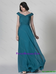 Exclusive Off the Shoulder Prom Dresses with Cap Sleeves