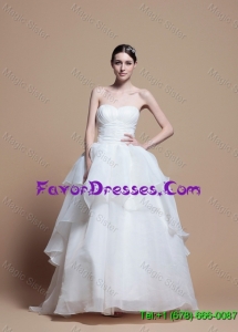 Cheap Designer Ball Gown Sweetheart Wedding Dresses with Ruching