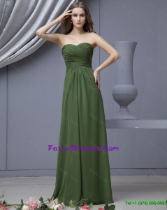 2016 Gorgeous Modern Empire Sweetheart Prom Dresses with Ruching