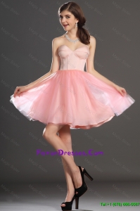 Beautiful Hot Sale A Line Mini Length Prom Dresses with Sweetheart