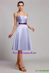 Cheap Modern Empire Sweetheart Short Prom Dresses with Belt for Homecoming