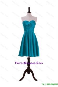 Most Popular Ruching Short Prom Dresses in Teal