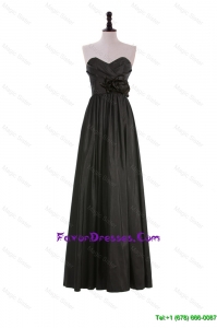 Perfect A Line Sweetheart Prom Dresses with Hand Made Flowers
