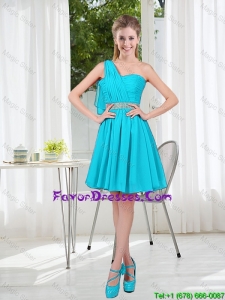Beautiful A Line One Shoulder Bridesmaid Dresses for Party