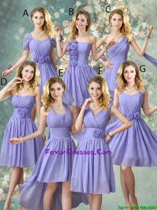 Fashionable Hand Made Flowers Prom Dresses with A Line
