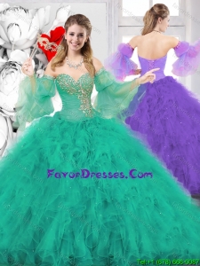 2016 Spring New Style Ball Gown Sweetheart Quinceanera Dresses
