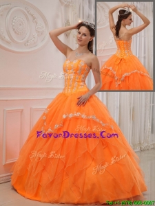 Best Ball Gown Sweetheart Appliques Quinceanera Dresses