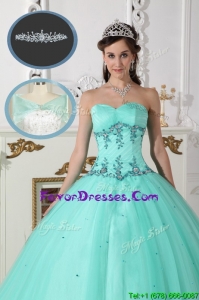 Best Green Sweetheart Quinceanera Gowns with Beading