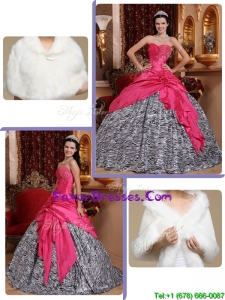 Simple Hot Pink Ball Gown Sweetheart Quinceanera Dresses