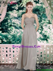 2016 Fall Beautiful Sweetheart Bridesmaid Dresses with Hand Made Flowers