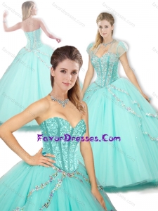 2016 New Style Sweetheart Beading Quinceanera Dresses for Spring