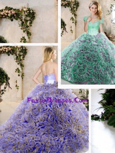 Popular Sweetheart Quinceanera Dresses with Beading and Ruffles