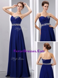Romantic Empire Sweetheart Sweet Prom Dress with Beading