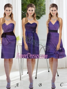 The Most Popular 2015 Dama Dresses for Wedding Party