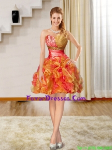 2015 Luxurious Sweetheart Prom Dress in Multi Color