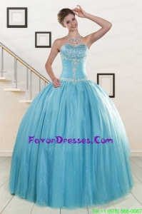 Impression Sweetheart Ball Gown Quinceanera Dresses with Beading and Appliques