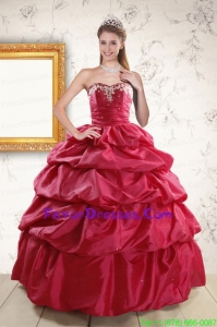 Impression Appliques Hot Pink Quinceanera Dresses with Lace Up