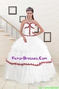 Unique Sweetheart Ball Gown Quinceanera Dresses with Appliques