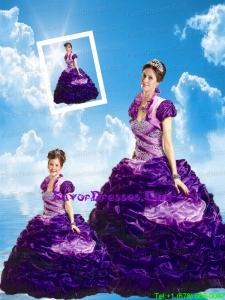Lovely Purple Princesita Dresses with Beading for 2014