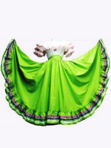 Dazzling Taffeta Off The Shoulder Short Sleeves Lace Up Ruffled Layers Sweet 16 Quinceanera Dress in
