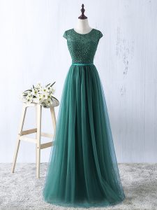Perfect Tulle Sleeveless Going Out Dresses and Beading