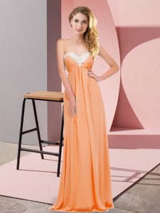 On Sale Orange Red Prom Dresses Prom and Party with Ruching Sweetheart Sleeveless Lace Up