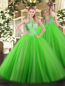 Lovely Floor Length Ball Gowns Sleeveless Quinceanera Dresses Lace Up