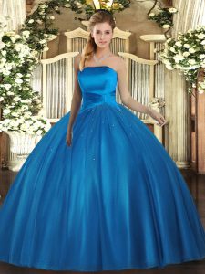 Attractive Tulle Sleeveless Floor Length Quinceanera Gowns and Ruching