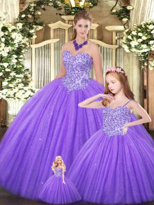 Affordable Eggplant Purple Quinceanera Gowns Military Ball and Sweet 16 and Quinceanera with Beading Sweetheart Sleevele