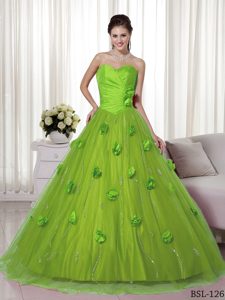 Sweet Sixteen Quinceanera Dresses with Flowers