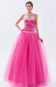 Beautiful Sweetheart Tulle Beaded 2013 Holiday Dress on Wholesale Price