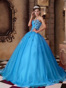 Most Popular Sweetheart Dresses for a Quinceanera in Aqua Blue
