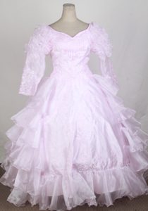 Popular Flower Girl Pageant Dresses with Beading and Ruffled Layers for Cheap