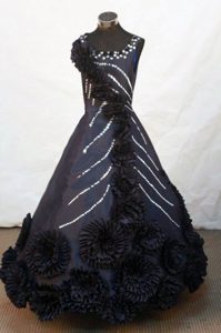 Chic Black Straps Princess Little Girls Pageant Dress with Beading and Flowers