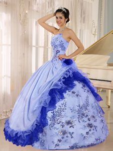 Best Quinceanera Dresses Gowns with Appliques and Hand Made Flowers